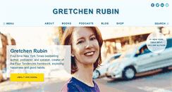 Desktop Screenshot of gretchenrubin.com